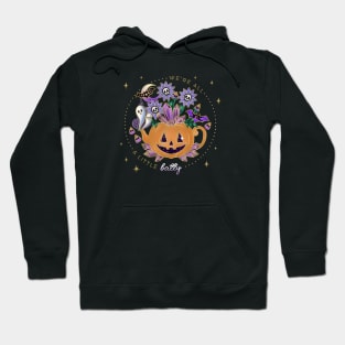 Halloween Crystal We Are All a Little Halloween Quote Hoodie